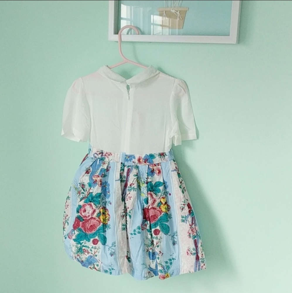 NWT Toddler (2-3T) A-Line Floral Dress - Picture 3 of 6